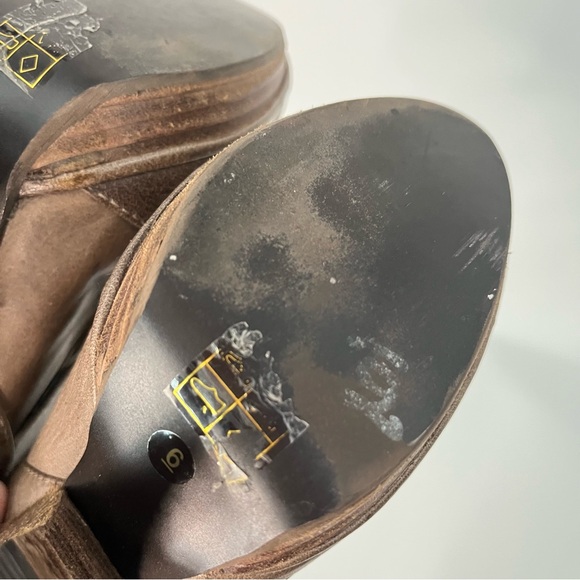 DV by Dolce vita 6 Dempsey booties taupe leather high heel womens - Picture 14 of 14